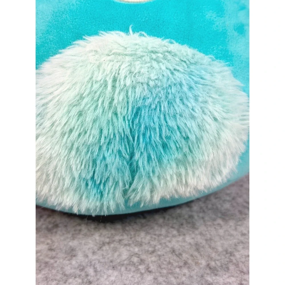 Squishmallows Feodora‎ the Caticorn Fox Teal Blue Fuzzy Belly Plush 8 Inch